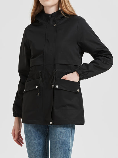 Modische Fleece-Parka-Winterjacke mit Kapuze für Damen | Perfekt für Outdoor-Aktivitäten