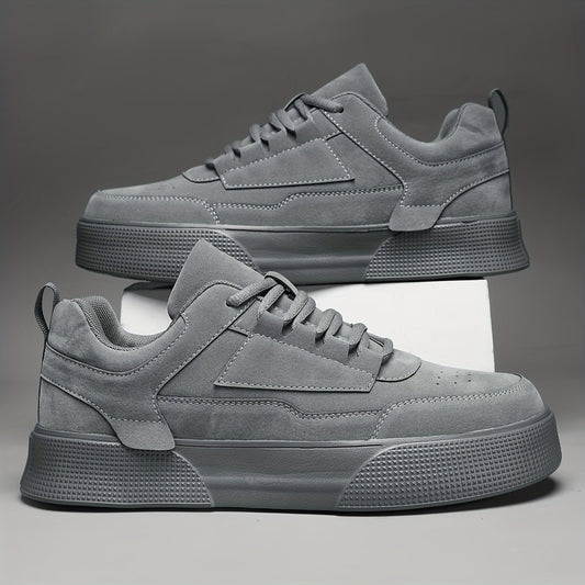 Trendige Herren Sneaker – Streetstyle Turnschuhe mit dicker Sohle & Wildleder-Optik