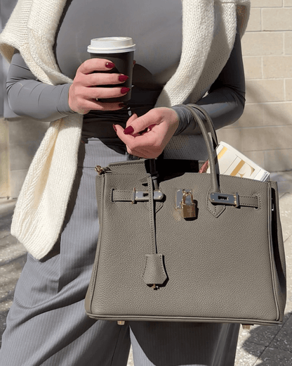 Große Leder handtasche für Frauen