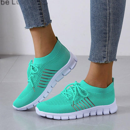 Romy - Lebendiges Mesh, leichte, bequeme Sport-Sneaker | Comfort Fit Casual Sport Sneakers damen
