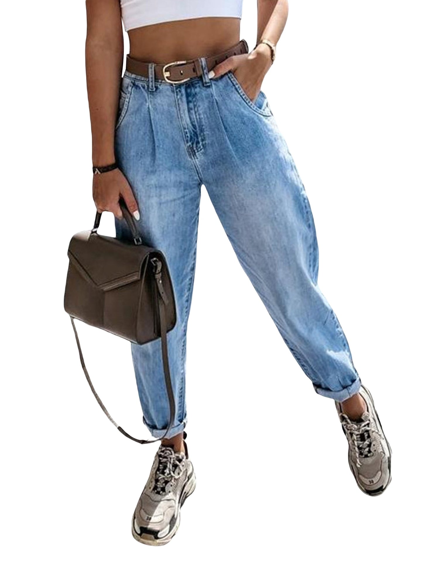 Lucia - trendige Denim-Jeans