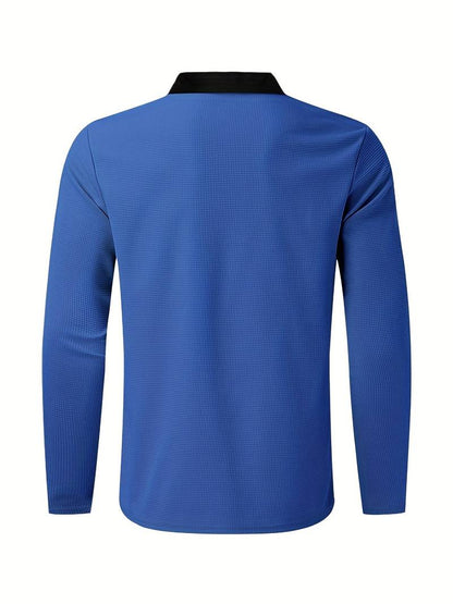 Zweiteiliges Herren Outfit Set – Modisches Freizeit- & Trainingsanzug Set mit Stehkragen