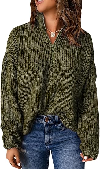 Zenaida - Polopullover mit V-Ausschnitt