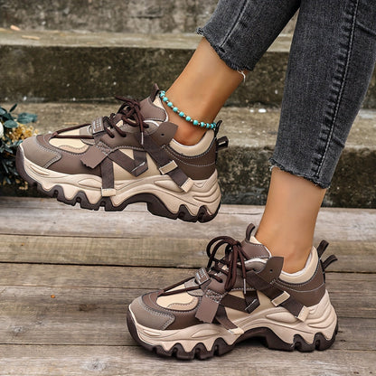 Lässige Colorblock-Sneaker für Damen | Perfekt für Alltag