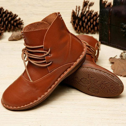 Isla - Klassischer damenstiefel aus leder
