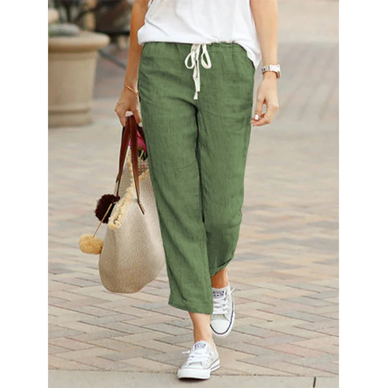 Lilly - Hose mit Kordelzug und Elastischer Taille