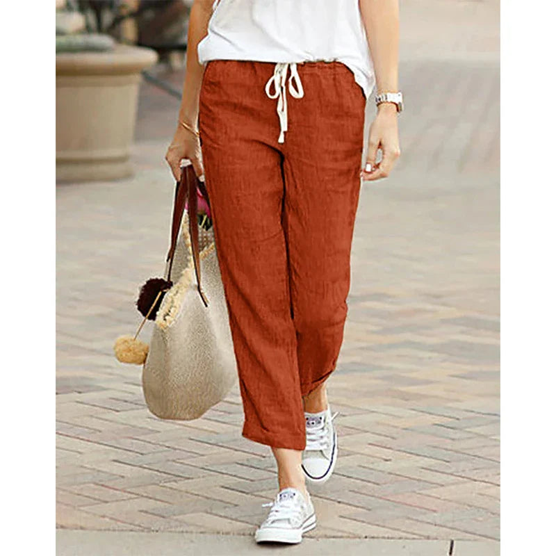 Lilly - Hose mit Kordelzug und Elastischer Taille