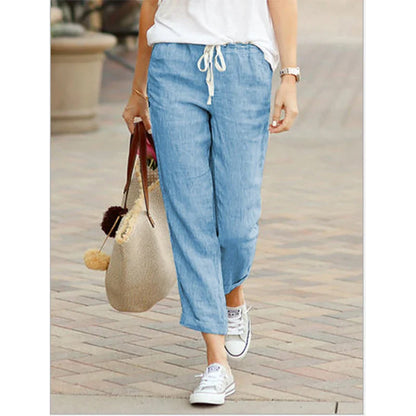Lilly - Hose mit Kordelzug und Elastischer Taille