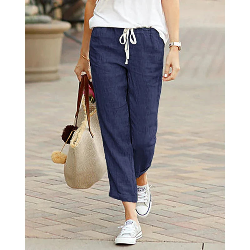 Lilly - Hose mit Kordelzug und Elastischer Taille