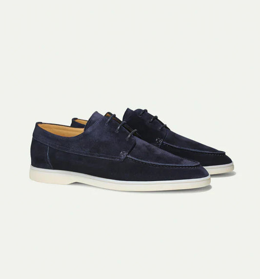 Elegante Herren Sneaker aus Wildleder – Bequeme Freizeitschuhe mit sportlicher Sohle