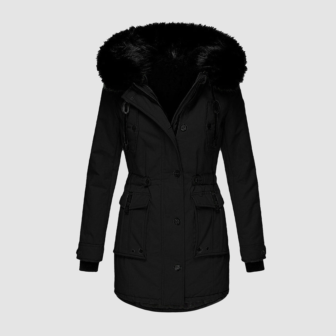 Ashley - Winterjacke mit Fellkapuze