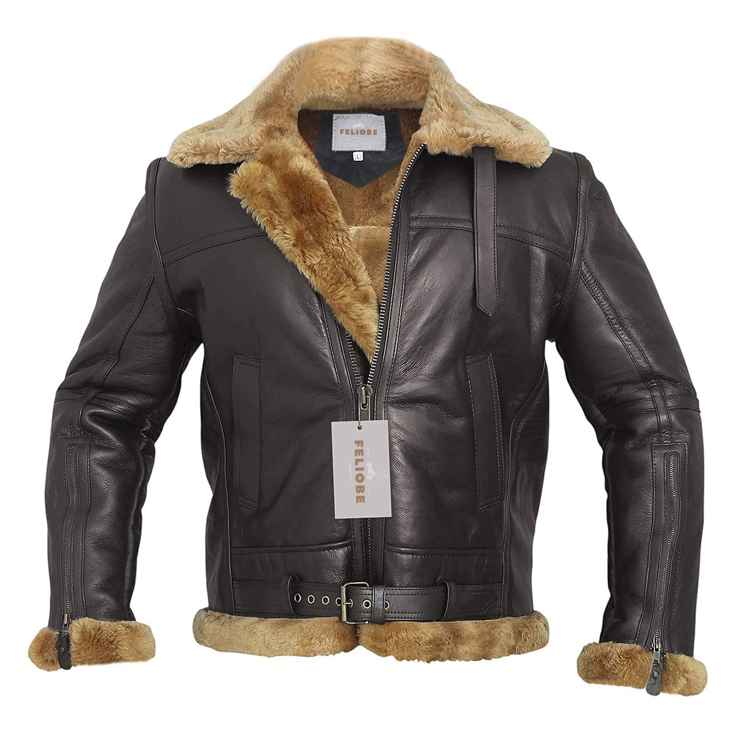 Philip | Leder Bomberjacke