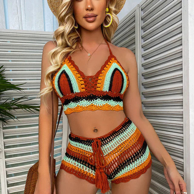 GRETA - Gehäkelte Bikini-Sets