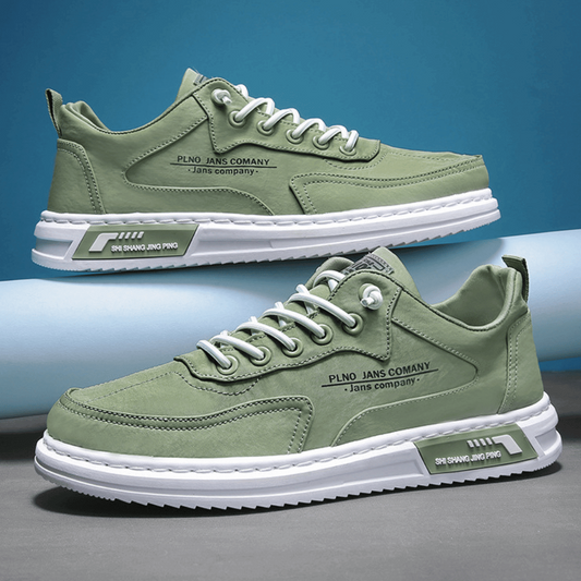 Herren Sneaker mit Streetstyle-Vibe – Bequeme Freizeitschuhe mit Kontrastsohle & Retro-Look