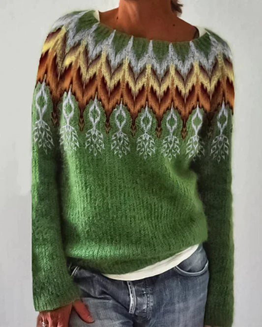 Ella | Farbenfroher und modischer Pullover