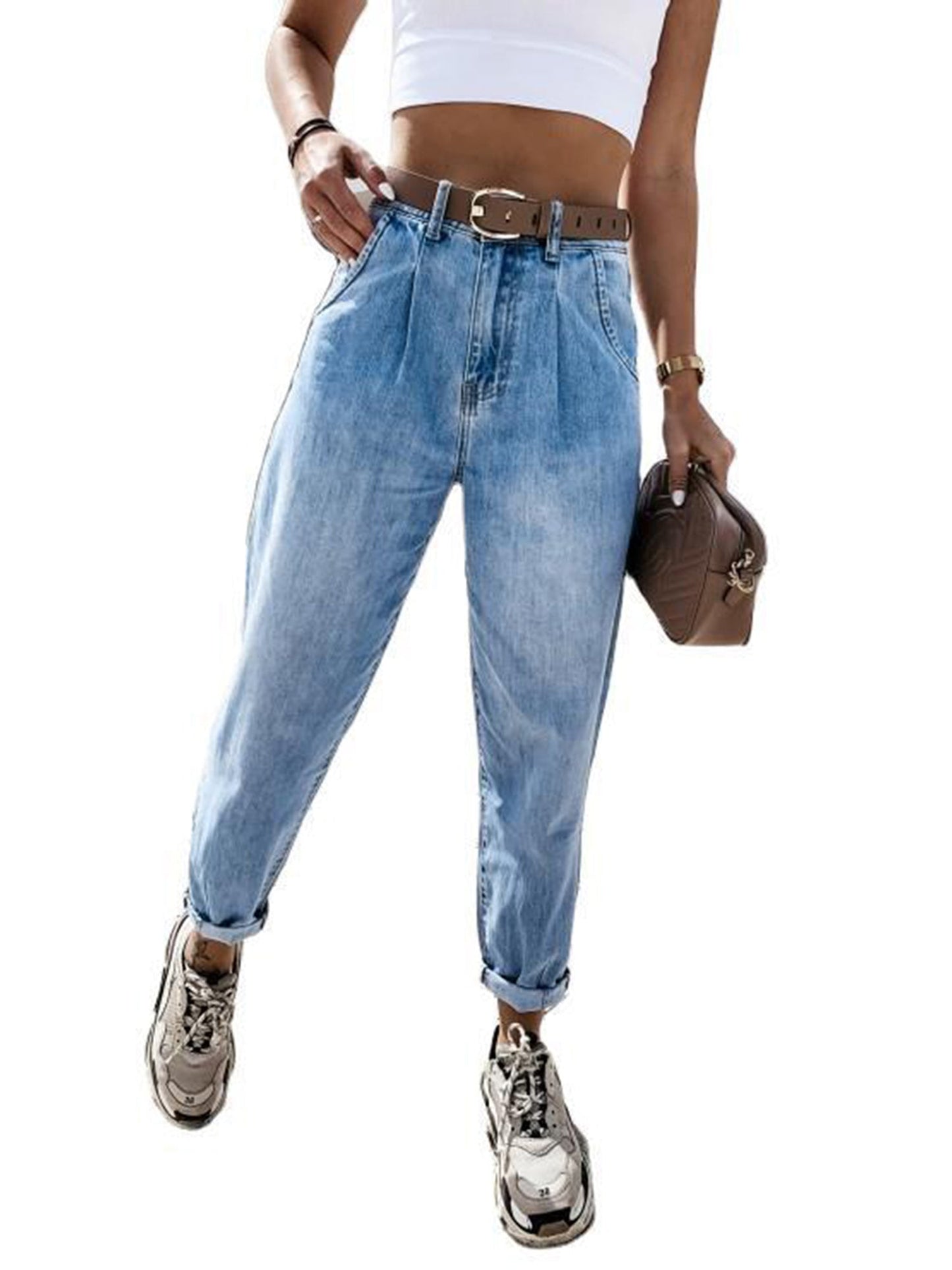 Lucia - trendige Denim-Jeans