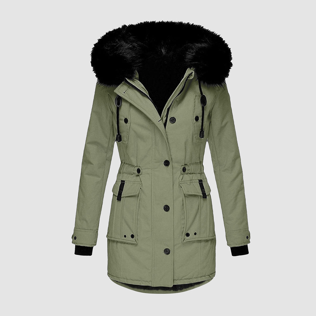 Ashley - Winterjacke mit Fellkapuze
