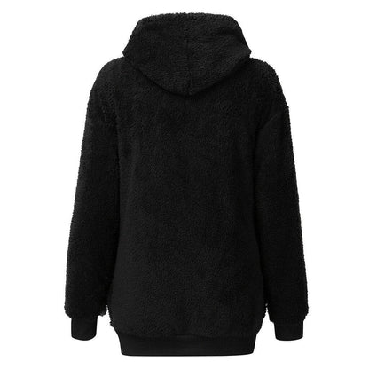 Susi - morbido felpa donna in pile con cappuccio
