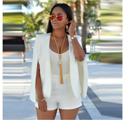 Mantel Cape Blazer