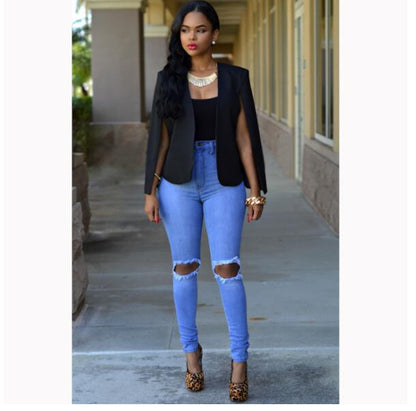 Mantel Cape Blazer