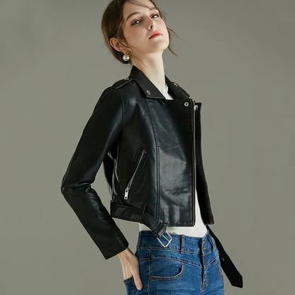Mari Vegane Lederjacke – Stilvolle & Nachhaltige Eleganz