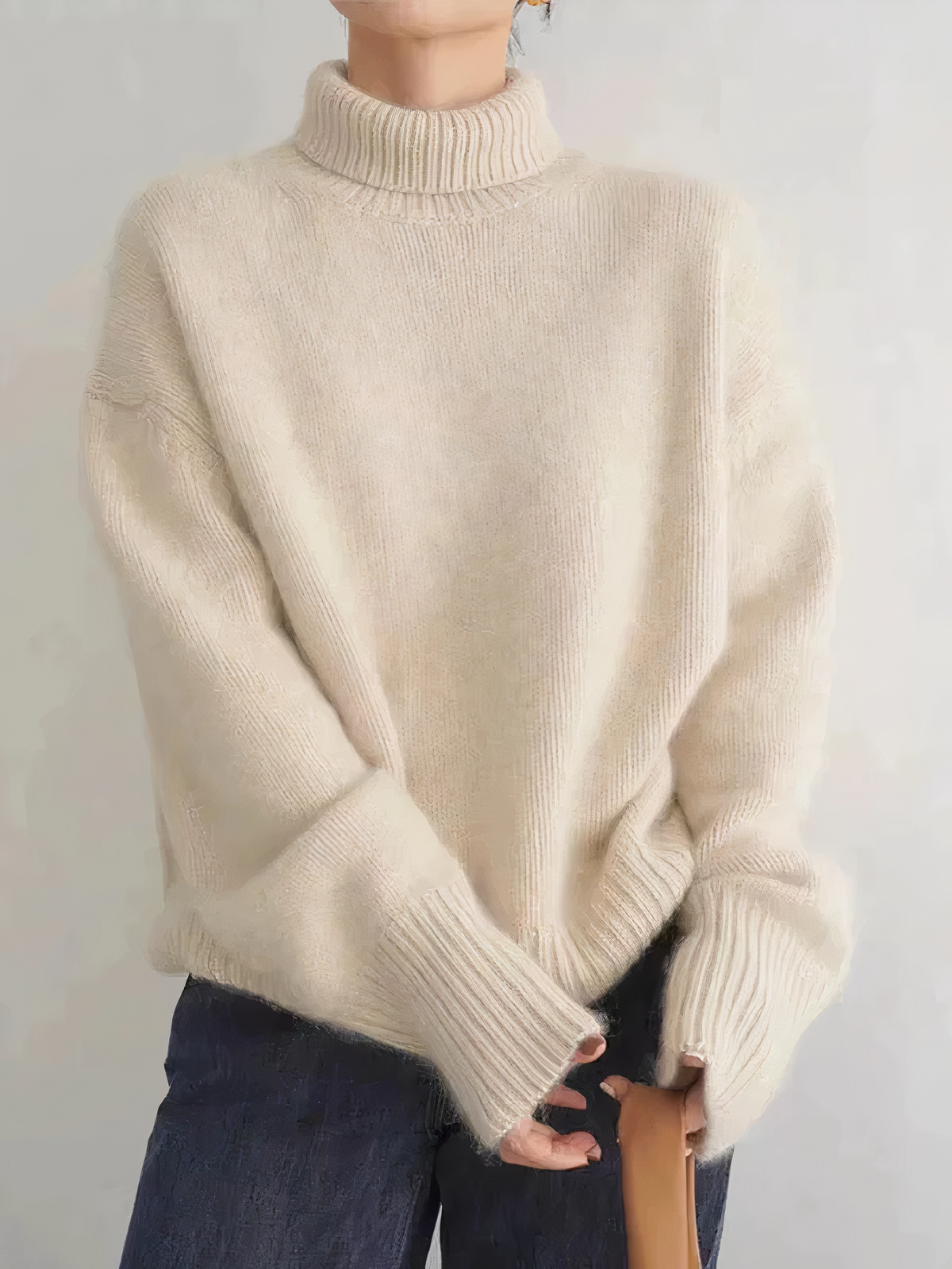 Sonja- style rollkragenpullover