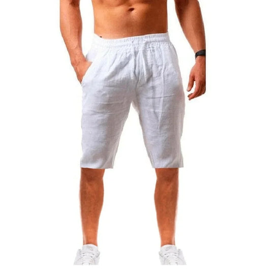 Max - Baumwoll-Leinen-Shorts
