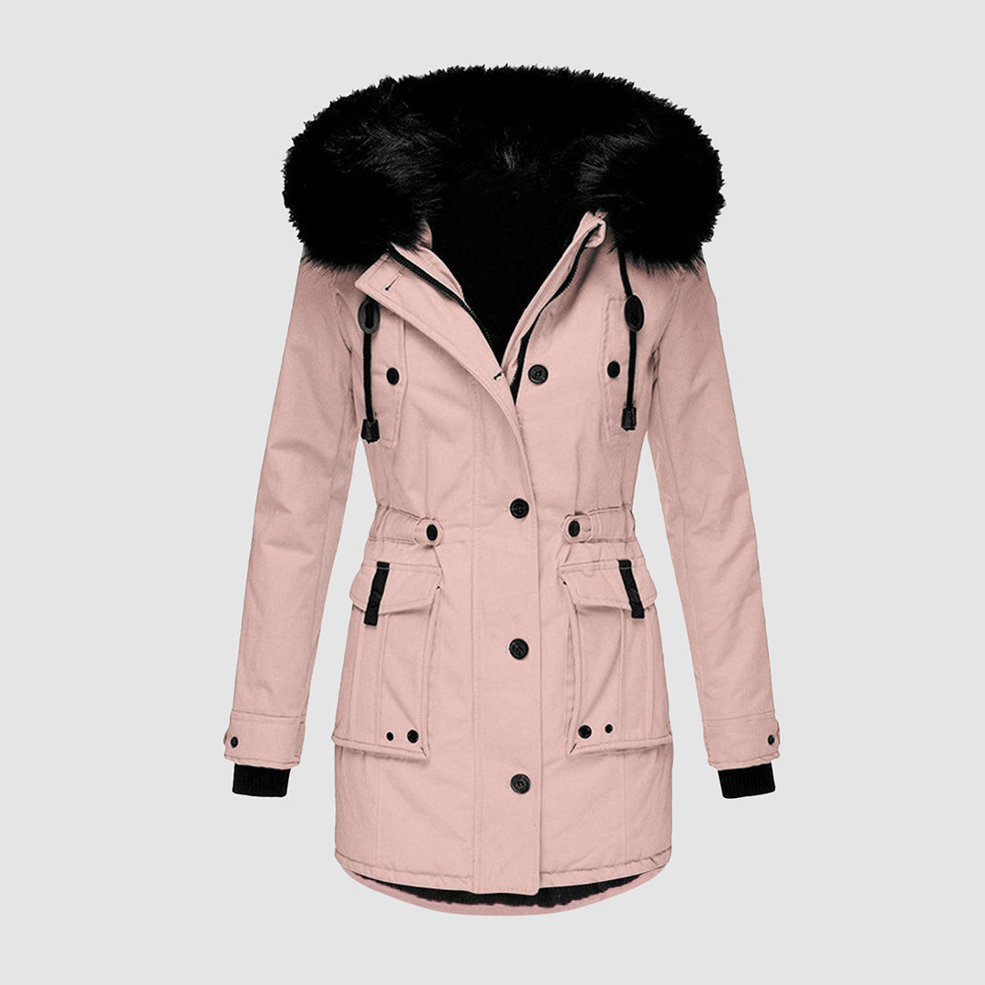 Ashley - Winterjacke mit Fellkapuze
