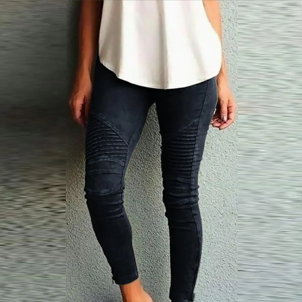 Roxanne - Elastische farbige Skinny Jeans