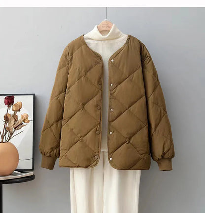 Chic Daunenjacke mit Knöpfen | Perfekt für den Winter für Damen