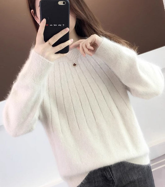 WINIFRED | Weicher Strickpullover