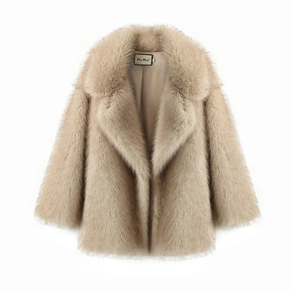 Jocelyn - Übergroße Winterjacke aus Pelz