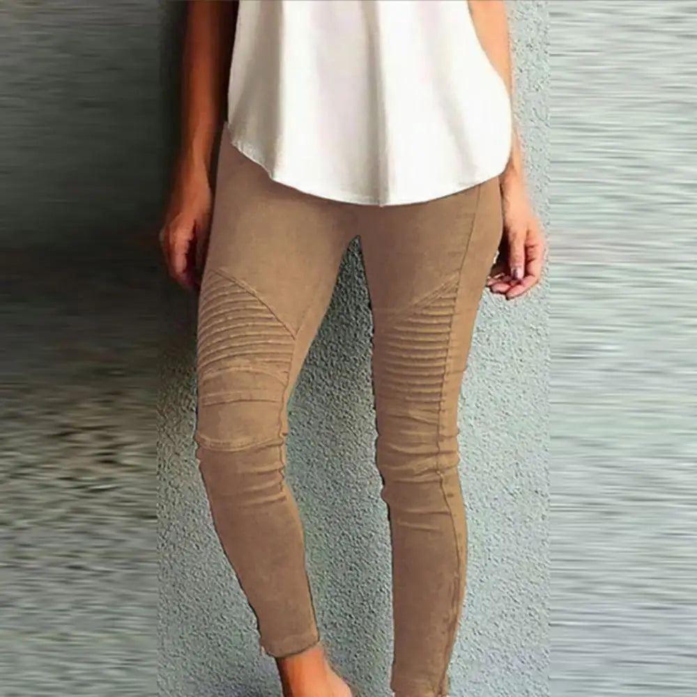 Roxanne - Elastische farbige Skinny Jeans