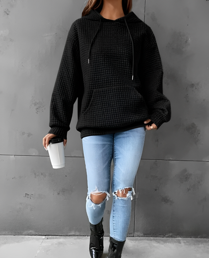 Lässiger Army-Pullover Hoodie mit Kapuze für Damen | Perfekt für den Alltag
