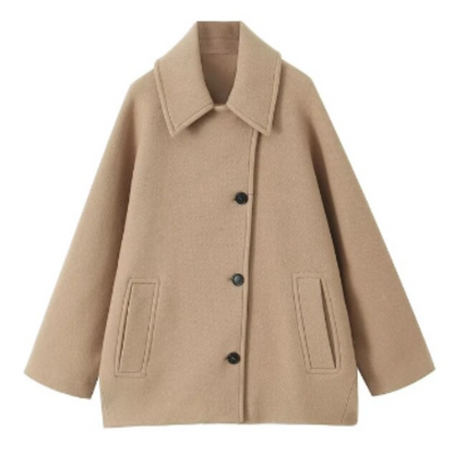 Elspeth - Wollmantel - Schick - Wärmtend und Luxuriöss Material - Ideal für Winter für Damen