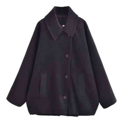 Elspeth - Wollmantel - Schick - Wärmtend und Luxuriöss Material - Ideal für Winter für Damen