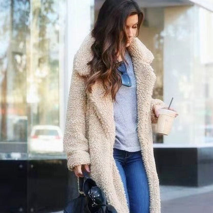 Madelon Versteckt Tasche Teddy Mantel