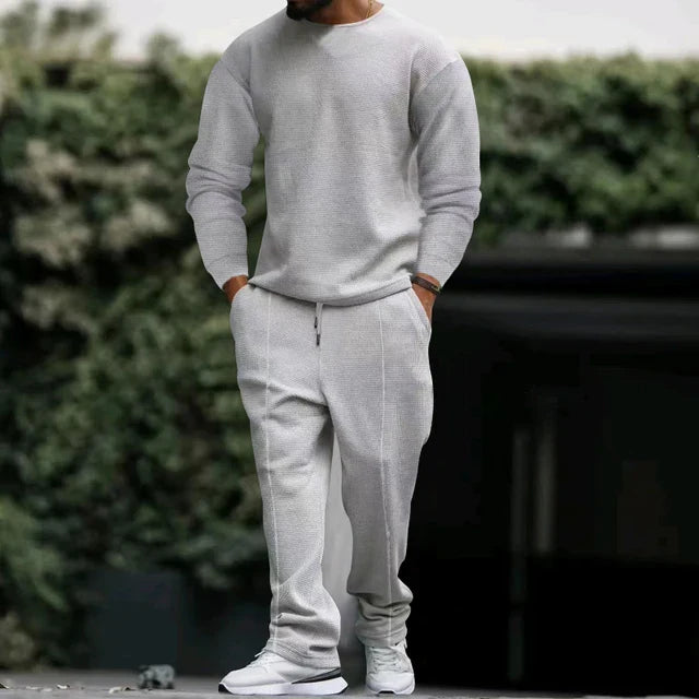 Nicholas - Klassischer Warmer Trainingsanzug für Männer [Pullover+Hose]