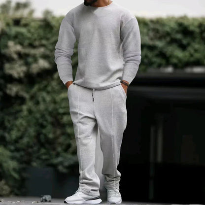 Nicholas - Klassischer Warmer Trainingsanzug für Männer [Pullover+Hose]