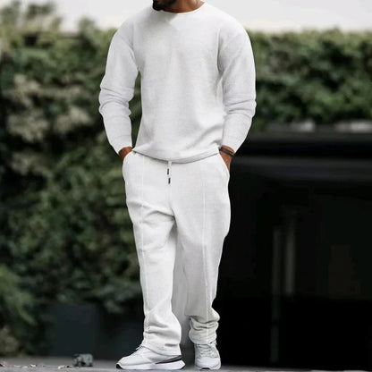 Nicholas - Klassischer Warmer Trainingsanzug für Männer [Pullover+Hose]