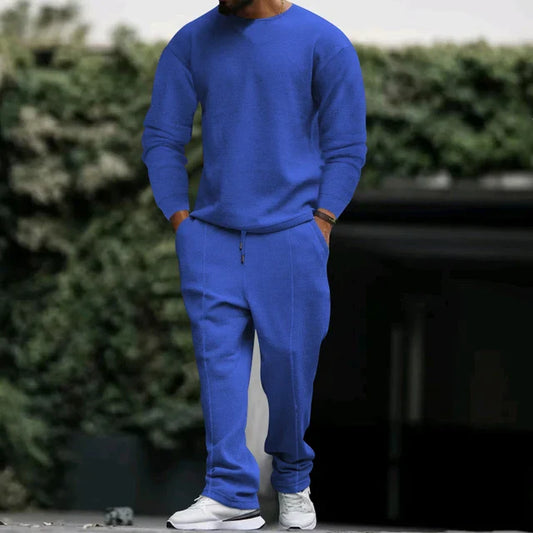 Nicholas - Klassischer Warmer Trainingsanzug für Männer [Pullover+Hose]