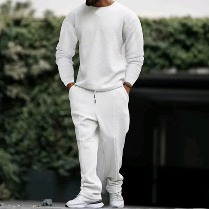 Nicholas - Klassischer Warmer Trainingsanzug für Männer [Pullover+Hose]