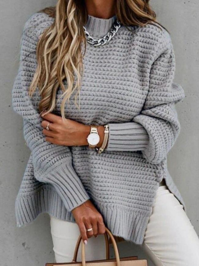 Zariah - Damen strickpullover
