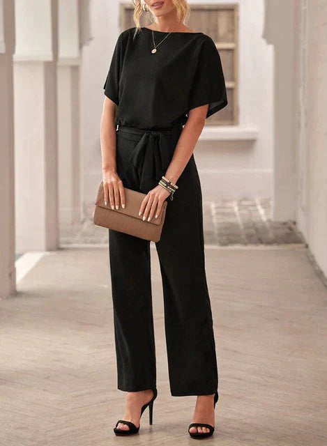 TARA – Eleganter Sommer-Jumpsuit mit fließendem Design