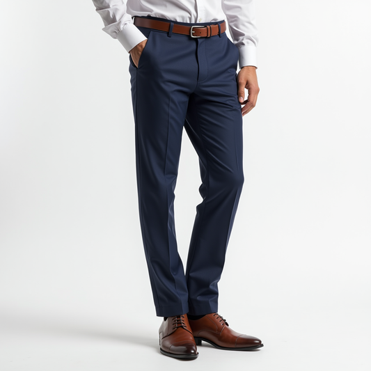 Elegante Herren Anzughose im Slim‑Fit mit Stretchkomfort