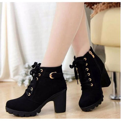 Ava - Schnürstiefeletten zum Aufpeppen deines Herbst Outfits