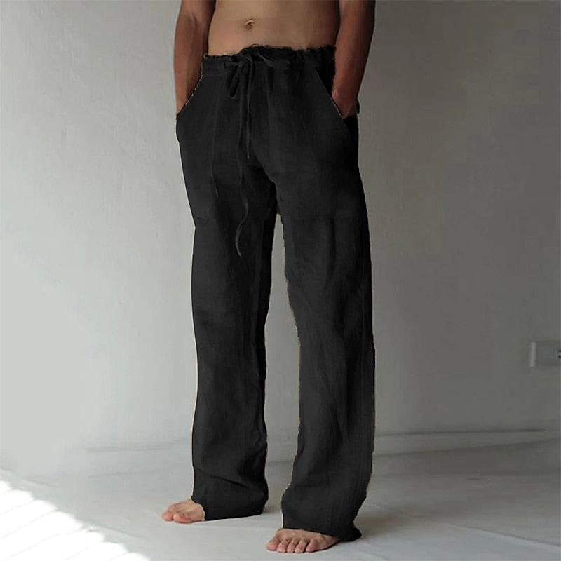 Arthur - Herren Baggy Leinenhose