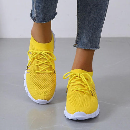 Romy - Lebendiges Mesh, leichte, bequeme Sport-Sneaker | Comfort Fit Casual Sport Sneakers damen