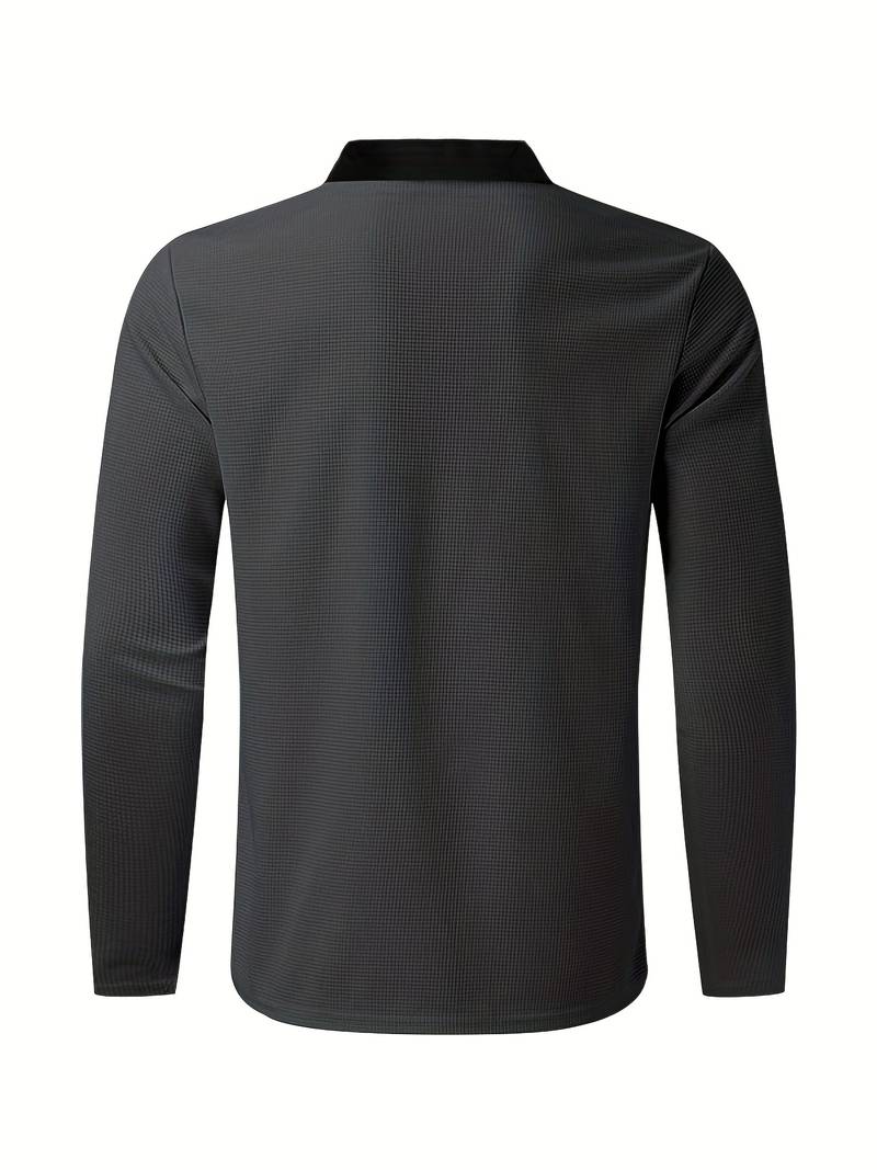 Zweiteiliges Herren Outfit Set – Modisches Freizeit- & Trainingsanzug Set mit Stehkragen