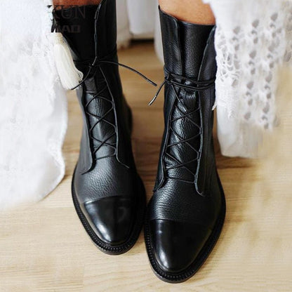 Balesco - Winterstiefel für Frauen aus echtem Leder